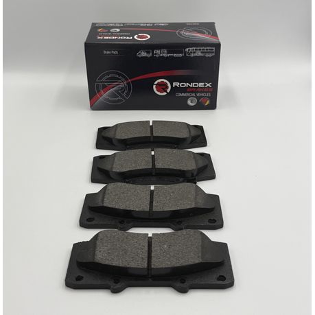 Rondex Front Brake Pads For: TOYOTA FORTUNER I 3.0 D-4D, 120Kw 2006 - 2016 - View 2