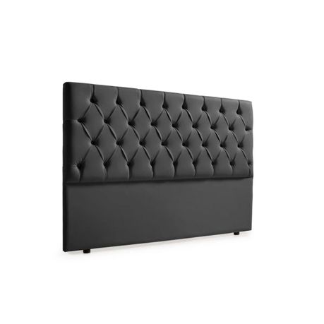 Bella Deep Buttoned Velvet Headboard - View 1