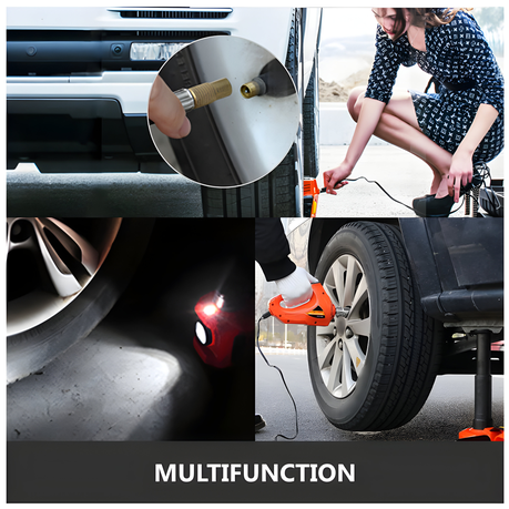 5-Ton 12V Electric Car Hydraulic Jack with Inflator Pump And Wrench Tool - View 8