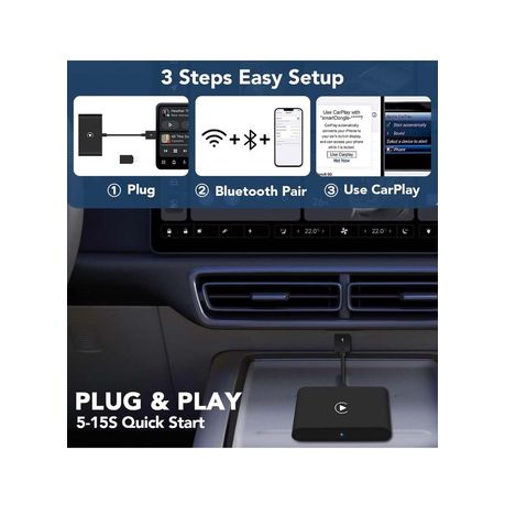 Wireless Carplay Wireless Conversion Adapter Dongle For iOS 10+ - View 5