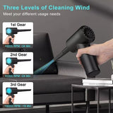 Air Duster Powerful Cordless Compressed Air Blower Car PC Cleaning PK - View 4