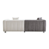 Decorotika 87.4'' Fluff Channel Sofa - View 8