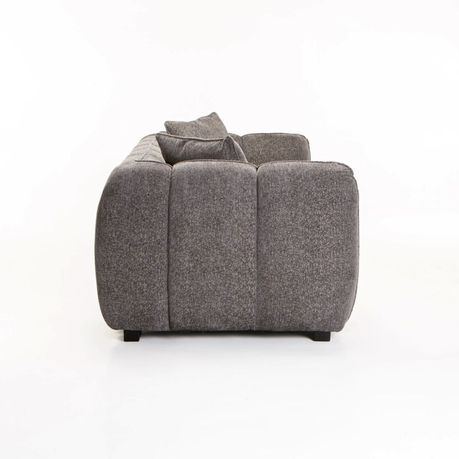 Chloe Fabric 3 Seater Couch - View 3