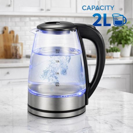 Glass Electric Kettle 2L 1500W Fast Boil Auto Shut-Off Boil-dry Protection - View 4