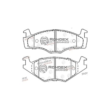 Rondex Front Brake Pads For: Volkswagen Citi Golf 1.3, 44Kw - View 5