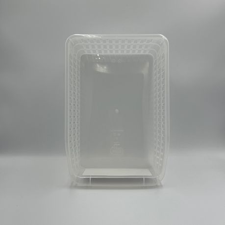 Clear Plastic Kitchen Organizer Bin Perfect for Fridge and Pantry Storage - View 3