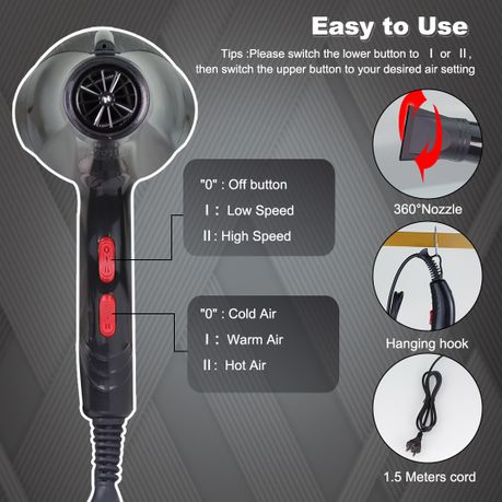 Sokany Professional Hair Dryer 2300W Fast Drying Anions Hair Care - View 4