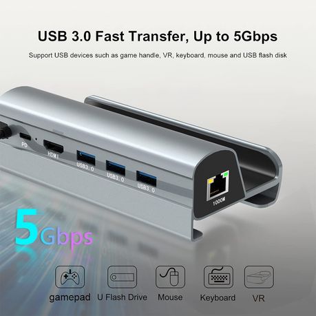 6-in-1 Game Console Docking Station Q-HU860 - View 3