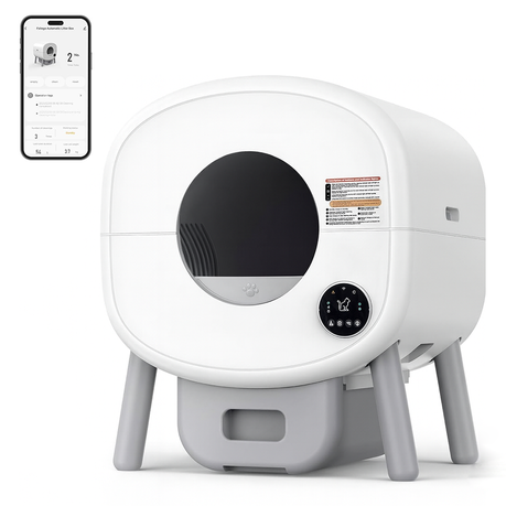 Automatic Cat Litter Box- App control - View 8