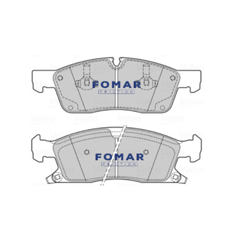 Fomar Front Brake Pads For: Jeep Grand Cherokee IV 3.0 CRD (WK/WK2), 179Kw, 2016-2021 - View 5