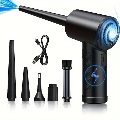 Air Duster Rechargeable Cordless- Strong Blower- Compressed Air Duster (GC) - View 8
