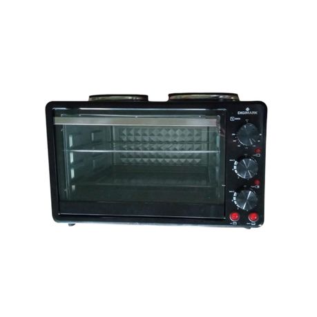 Digimark 28 Litre Electric Oven with 2 Solid Hot Plates - View 3
