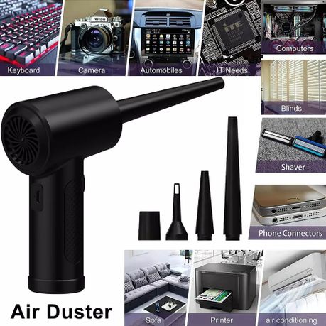 Electric Cordless Compressed Air Duster Blower Keyboard Cleaner Set PC (GD) - View 4