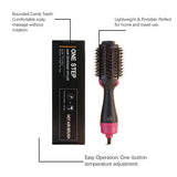 Hot Air Brush 4 in 1 Ionic Straightener Volumiser Curler - View 8