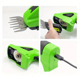 2 In 1 Eletric Cordless Hegde Plants Trimmer Handheld Grass Cutter - View 6