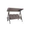 3 Seater Outdoor Swing with adjustable Canopy - View 1