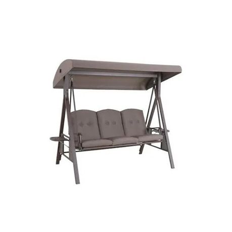 3 Seater Outdoor Swing with adjustable Canopy - View 1