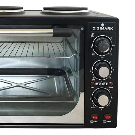 Digimark Electric Oven With Solid Hot Plate 28L (Bundle) - View 4