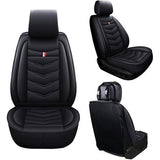 5 Pieces Of Universal PU Leather Car Seat Cover - View 5