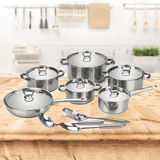 Stainless Steel Cookware Set DOLPH -15 Piece - View 5