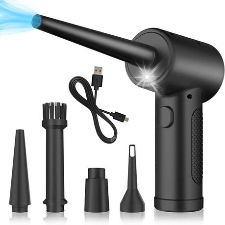 Electric Cordless Compressed Air Duster Blower Keyboard Cleaner Set PC (GD) - View 1