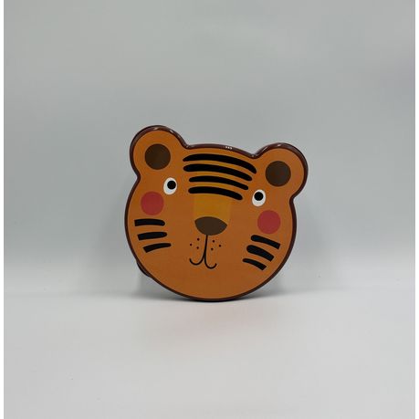Bear-Shaped Kids Food Plate with Multiple Compartments - View 3