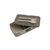 Reusable Food Storage Container with Fork and Spoon Set - View 1