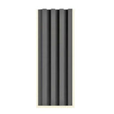 MHome WPC Fluted Wall Panels - 3D Wood Look Wall Cladding (10 Pack) - View 7
