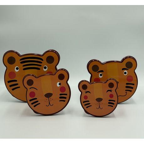 Bear-Shaped Kids Food Plate with Multiple Compartments - View 1