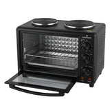 Digimark Electric Mini Oven & 2 Solid Hot Plate Cooker 32L - View 2