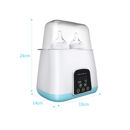 Smart thermostat Double Bottle Baby Food Heater for Breast Milk Or formula - View 2