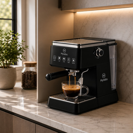 Myndos Prestige Pro Espresso & Cappuccino Machine - View 4