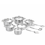 15-Piece Lightweight Stainless Steel Cookware Set - View 1