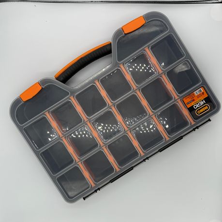 Heavy-Duty Storage Organizer with Adjustable Compartments and Handle - View 4