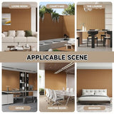 18Pc Wood Wall Slat Panels 3D Fluted Wall Ceiling Decor Soundproof Panels - View 3