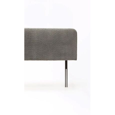 Lucy Boucle Fabric Headboard- Grey - View 4