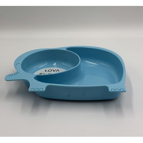 Elephant-Shaped Kids Food Plate with Compartments - View 5