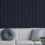 MHome WPC Fluted Wall Panels - 3D Wood Look Wall Cladding (10 Pack) - View 5