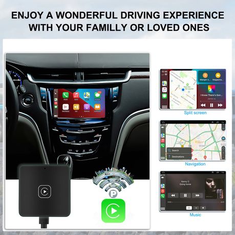 V2 Wireless CarPlay Adapter / Receiver Compatible with Apple - View 3