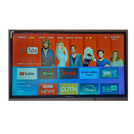 Digimark 32" Smart TV - Full HD LED Display with Wall Mount - View 4