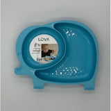 Elephant-Shaped Kids Food Plate with Compartments - View 4