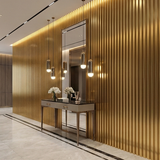 Premium WPC Fluted Wall Panels-3D Architectural Louvers - View 5