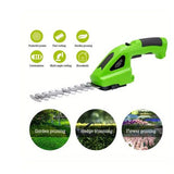 2 In 1 Eletric Cordless Hegde Plants Trimmer Handheld Grass Cutter - View 3