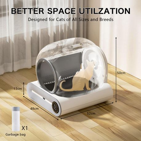 Lamont Automatic Cat Litter Box with App control - View 6
