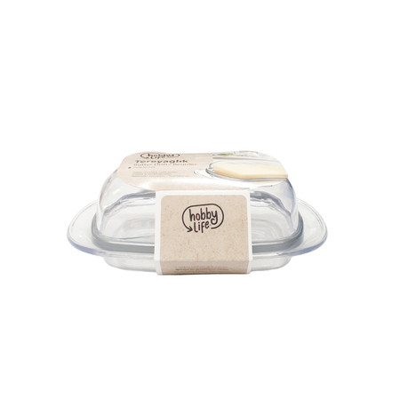 Hobby Life Transparent Butter Dish | 500g Capacity | High-Quality Plastic - View 4