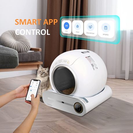 Lamont Automatic Cat Litter Box with App control - View 4