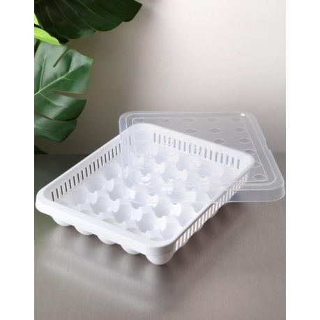Hobby Life 30 Egg Storage Container Stackable with Lockable Top Lid - View 4