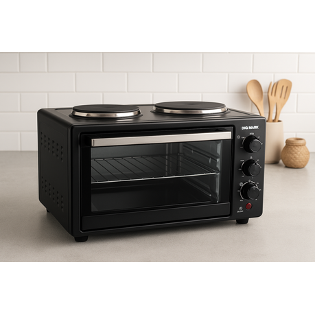 Digimark Electric Oven With Solid Hot Plate - View 5
