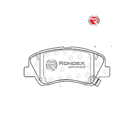 Rondex Front Brake Pads For: HYUNDAI ELANTRA V 2.0, 115Kw 2017 - 2022 - View 4