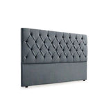 Bella Deep Buttoned Velvet Headboard - View 4